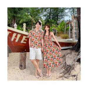 푸레이 휴양지커플룩