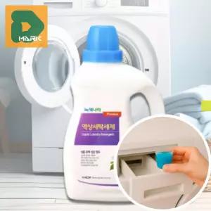 실내건조 세탁세제 2p 얼룩제거 액체세제 빨래 일반용 찌든때 1950ml 드럼용 대용량 고농축 온가족