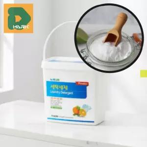 고농축 가루세제 2P 때 빨래 분말 얼룩 백색 섬유 제거 의류 세정 찌든 세탁 드럼 통돌이 세탁기 오염