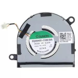 Replacement CPU Cooling Fan for Dell Latitude 7400 9410 2-in-1 09D1T8 9D1T8 DC28000M3SL