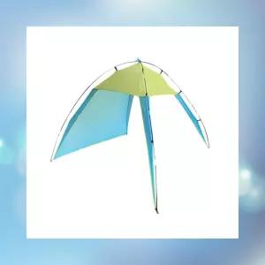 비치 그늘막 텐트 포터블 해변 보호 캠핑 차박용 바람