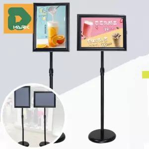 스탠드 메뉴판거치대 A4 탁상용 카페 스탠드 식당 안내판 포스터 홍보물 아크릴 A5 투명 게시판 사이즈