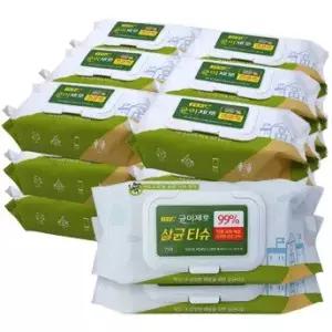 아이프리 균이제로 손 소독용 알콜 세정티슈 75매 20개