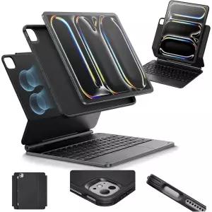 ESR 아이패드 Pro 13인치 키보드 케이스 M4 블랙