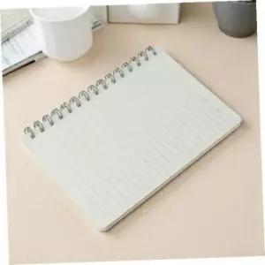 투명커버 스견고한프링 유선 노트 심플 디자인 메모
