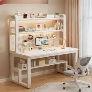 조립식 책상 1400 선반형 140x60 테이블 타공판