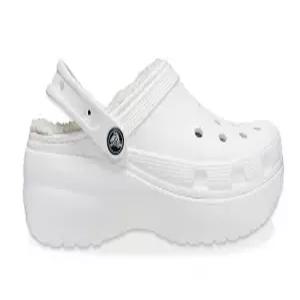 [크록스]Classic Platform Lined Clog W Bone