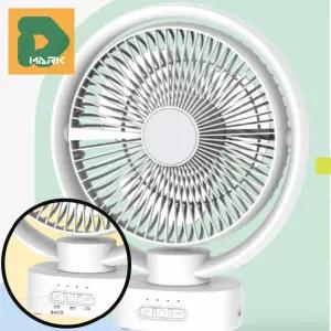 각도조절 탁상용선풍기 공부방 필수 여름 무선 강력 충전식 데스크 사무실 책상용 저소음 팬 미니선풍기