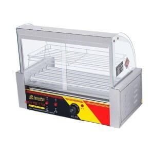 소시지 굽는 기계 야시장 소떡소떡 공원 회전식 후랑크 5튜브 이중문 선반 굽는기계 편의점