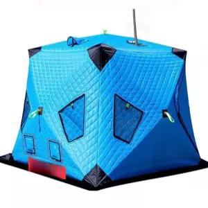 원터치 큐브 텐트 방한 돔 누빔 낚시 캠핑 겨울 빙어