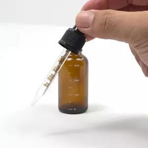 브라운 유리 스포이드 공병 여행용 에센스 세럼 소분용 50ml (WFKBIRM)