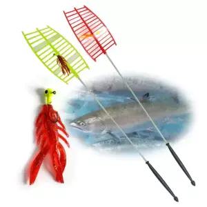 송어낚시세트(견지대+지그헤드+웜) tPz4+3AGO