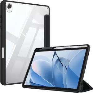 삼성 갤럭시 탭 S11 5G 11인치 2025 모델용 핀티 하이브리드 슬림 케이스(SM-X730/X736B) S 펜 홀더 투명