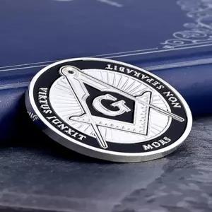 비트코인 동전 프리메이슨 수집용 기념품 금도금 자랑스러운 눈 오트런 기념 주화