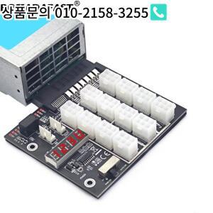 PCI-E ATX 6 핀 브레이크아웃 보드 어댑터 서버 전원 공급 장치 동기화  500W 12x12V
