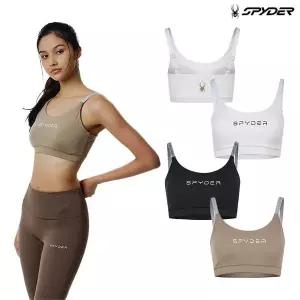매장정품 SPYDER 스파이더 여성 올데이 레터링 브라탑 SPJFCNBR252W 771995