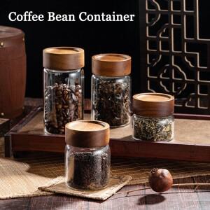 커피 원두 보관 용기 튜브 디스플레이 랙 차 병 유리 싱글 도즈 에스프레소 액세서리 커피웨어 세트 바리스
