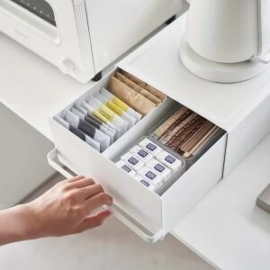 서랍  주방 수조 메탈 보관함 정리함 커피 머신 용 분배기 트레이  워터 디스펜서 스탠드
