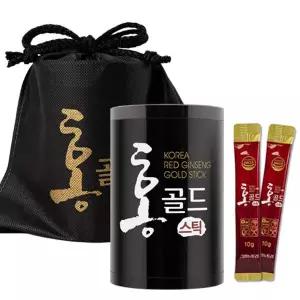 홍골드 6년근 고려홍삼정 진액 홍삼스틱 선물세트 10g x 50포 명절선물 2251705 그린뉴트라 J