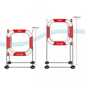 드론 레이싱 허들 통과 앞치마 반지 경주용 대회용 피하기