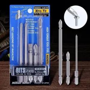 BW255비트세트 공구베셀비트 가구조립 드라이버비트날 BW255 자석 120cm (WFKBK9K)