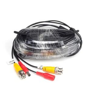 AHD CCTV 카메라 케이블 아날로그 감시 DVR 시스템 악세서리 용 5M/10M/20M/30M BNC 출력 DC 플러그