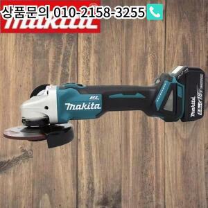 마키타 DGA404 125mm 브러시리스 전기 앵글 그라인더 6단 무선 폴리셔 다기능 공구