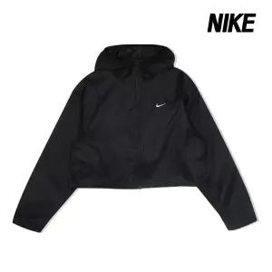 [나이키] 바람막이 윈드러너 루즈 우븐 후드 자켓 여성 블랙 HJ1183-010