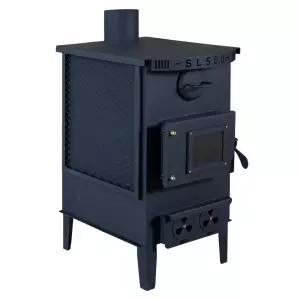 잠금 장치 댐퍼 전원주택 가정용 4T철판 내구력 20평형 사각화목난로 연통 난로