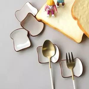 [조르지오]식빵 ZN10UT75 도자기 스타일 젓가락받침 5P 세트 고품질 데코