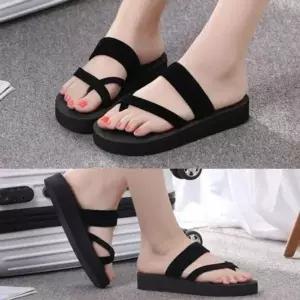 [하프클럽/]여자샌들 여성쪼리 추천 스트랩샌달 통굽조리 꾸안꾸