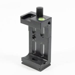 삼각대 헤드 브래킷 전화 손전등 마이크 용 휴대 홀더 클립 스피릿 레벨 콜드 슈 마운트 어댑터