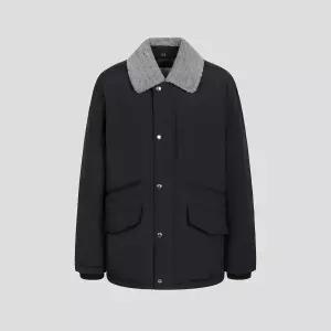 빈폴 양모 트리밍 사파리 다운 블랙 (BC4Y38C725) [매장정품]