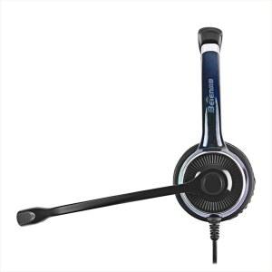 CS 셋 상담원 USB 유선 전화선 전화기용 A 마이크 전화