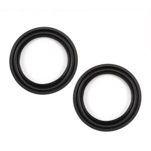 6.5인치 스피커 고무 가장자리 서라운드 링 교체 부품으로 수리 또는 DIY 2개 제공