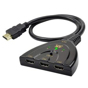 4K HDMI 호환 스위치 3 in 1 Out 허브 플스호환 xbox호환 DVD 플레이어 Fire Stick용 멀티 어댑터