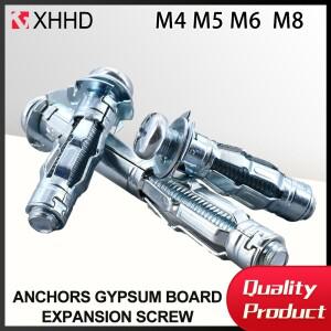 몰리 확장 볼트 세트 나사가 실용적인 마른 벽에서 나온 앵커 자체 드릴링 벽 홈 피어싱 석고 보드 섬유판