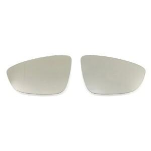 VW Passat B7 용 자동 가열식 후면 거울 유리 2012 20105 CC 2009- Bora Bettle Scirocco 3C8857521