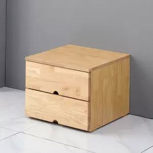 알파침대 몬드 원목 협탁 2단 미니 서랍장