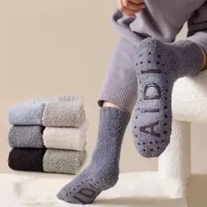 겨울 보온 극세사 논슬립 수면양말 무압박 수족냉증 남자 빅사이즈 양말