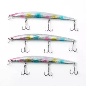 바다낚시 플로팅 미노우 루어 3p세트 갈치 삼치