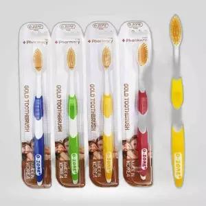 오존 오죤 부드러운 이중 미세모 금 골드 칫솔 1개 어금니칫솔 금칫솔 미세모칫솔