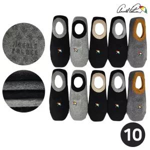 [하프클럽/아놀드파마]아놀드파마 여성 양말덧신 미끄럼방지 도톰한 무지 파일 겨울 덧신 10족 국산