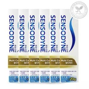 센소다인 치약 멀티케어 120g 6통