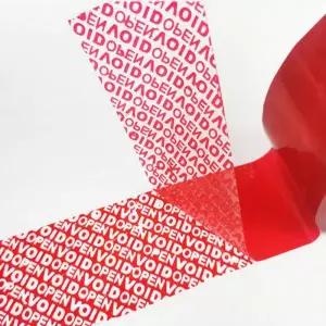 개봉금지 보안테이프 봉인테이프 잔류보안테이프 VOID 보안스티커 봉인