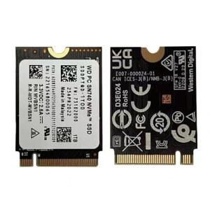 웨스턴디지털 2230 SSD 2T 2TB 웨스턴디지털 2230SSD 교체