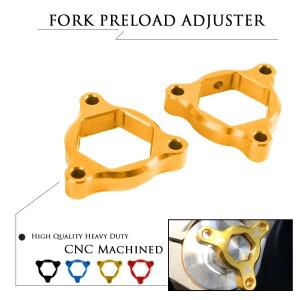 Concours 바이크 오토바이 CNC 서스펜션 포크 프리로드 조절기 스즈키 GSXR600 600 2004 2005 22mm