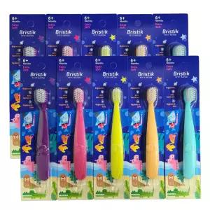 브리스틱 에르고 유아칫솔 1단계 x 10개