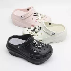 말랑이 화 키높이 쿠션 지압 여성 휴가 미끄럼 WFIMHMA