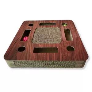 [에이치플러스몰]브라운 2 프리미요 스크래쳐 DS41 플레이트랙 스크레